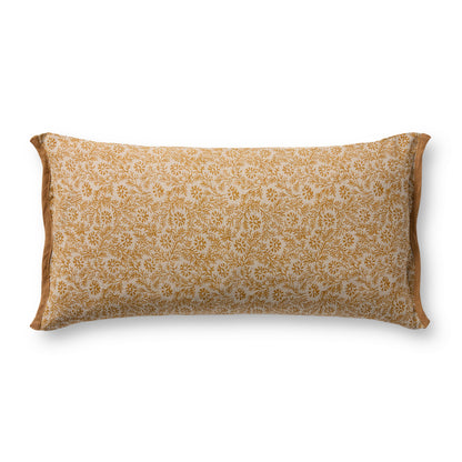 Loloi PLL0194 Yellow 12'' x 27'' Pillow - Chapin Furniture