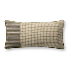 Loloi PLL0198  Green 12'' x 27'' Pillow - Chapin Furniture