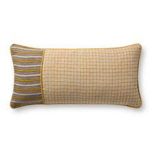 Loloi PLL0198  Yellow 12'' x 27'' Pillow - Chapin Furniture