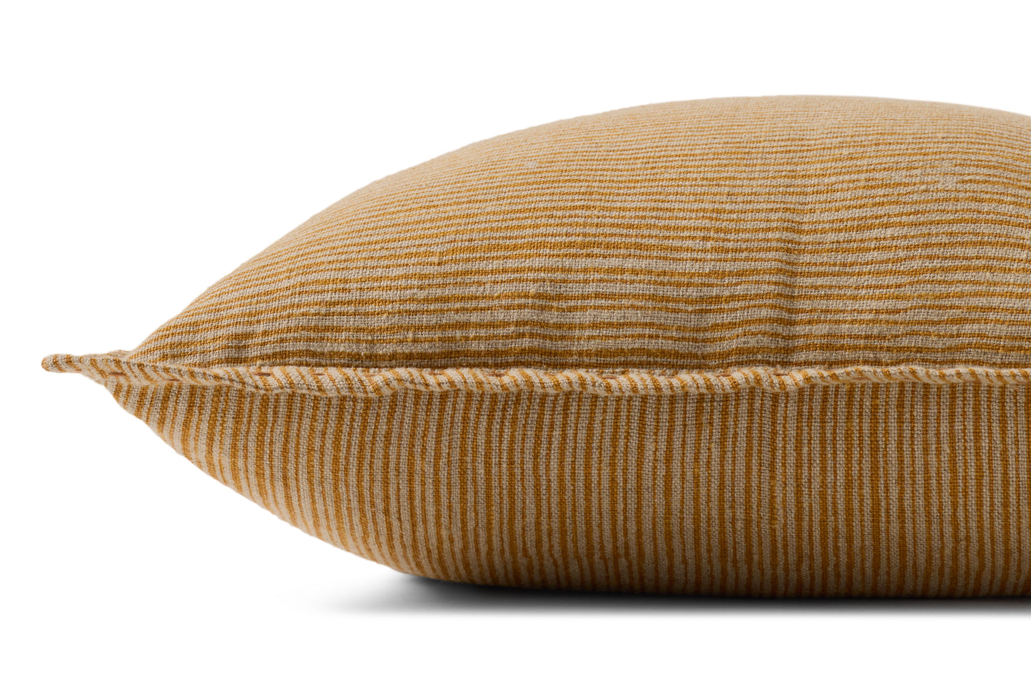 Loloi PLL0199  Mustard 18'' x 18'' Pillow - Chapin Furniture