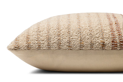 Amber Lewis x Loloi Atley PAL0057 Natural / Amber 22'' x 22'' Pillow - Chapin Furniture