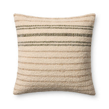Amber Lewis x Loloi Atley PAL0057 Natural / Olive 22'' x 22'' Pillow - Chapin Furniture