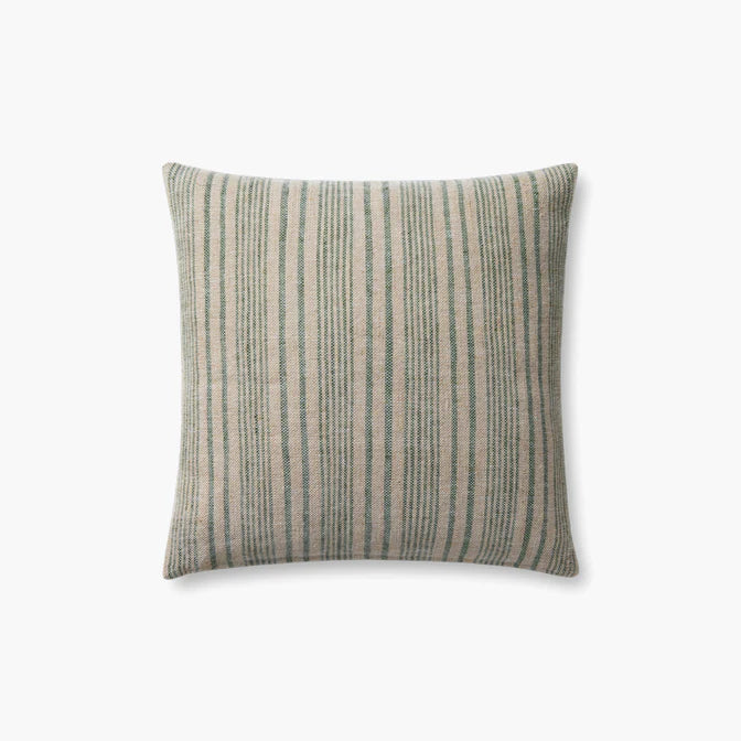 Magnolia Home Elaine Pmh0032 Beige / Sage Pillow - Chapin Furniture
