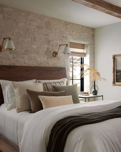 Magnolia Home PMH0035 Scarlett Taupe Pillow - Chapin Furniture