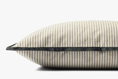 Jeremiah Brent x Loloi  Sullivan PJBR0001 Natural / Black 13'' x 21'' Pillow - Chapin Furniture