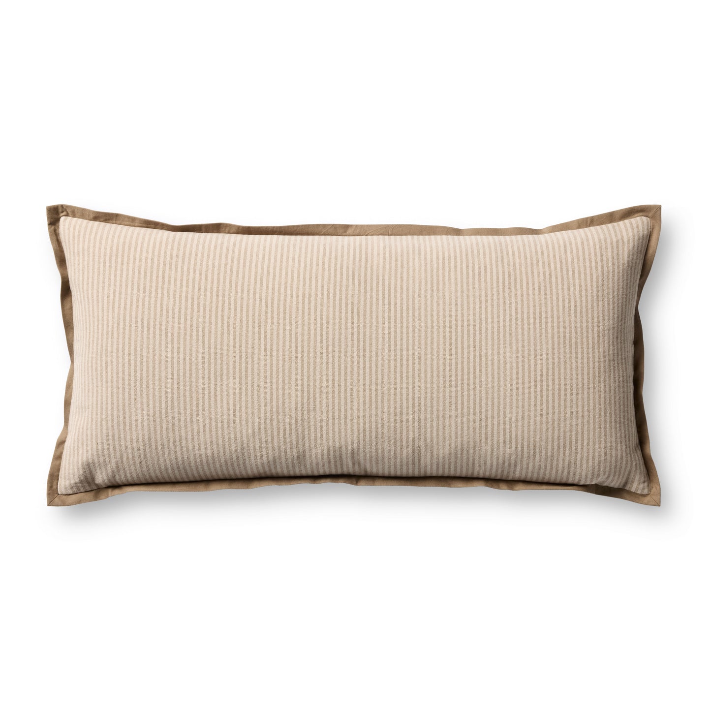 Jeremiah Brent x Loloi  Sullivan PJBR0001 Natural / Brown 12'' x 27'' Pillow - Chapin Furniture