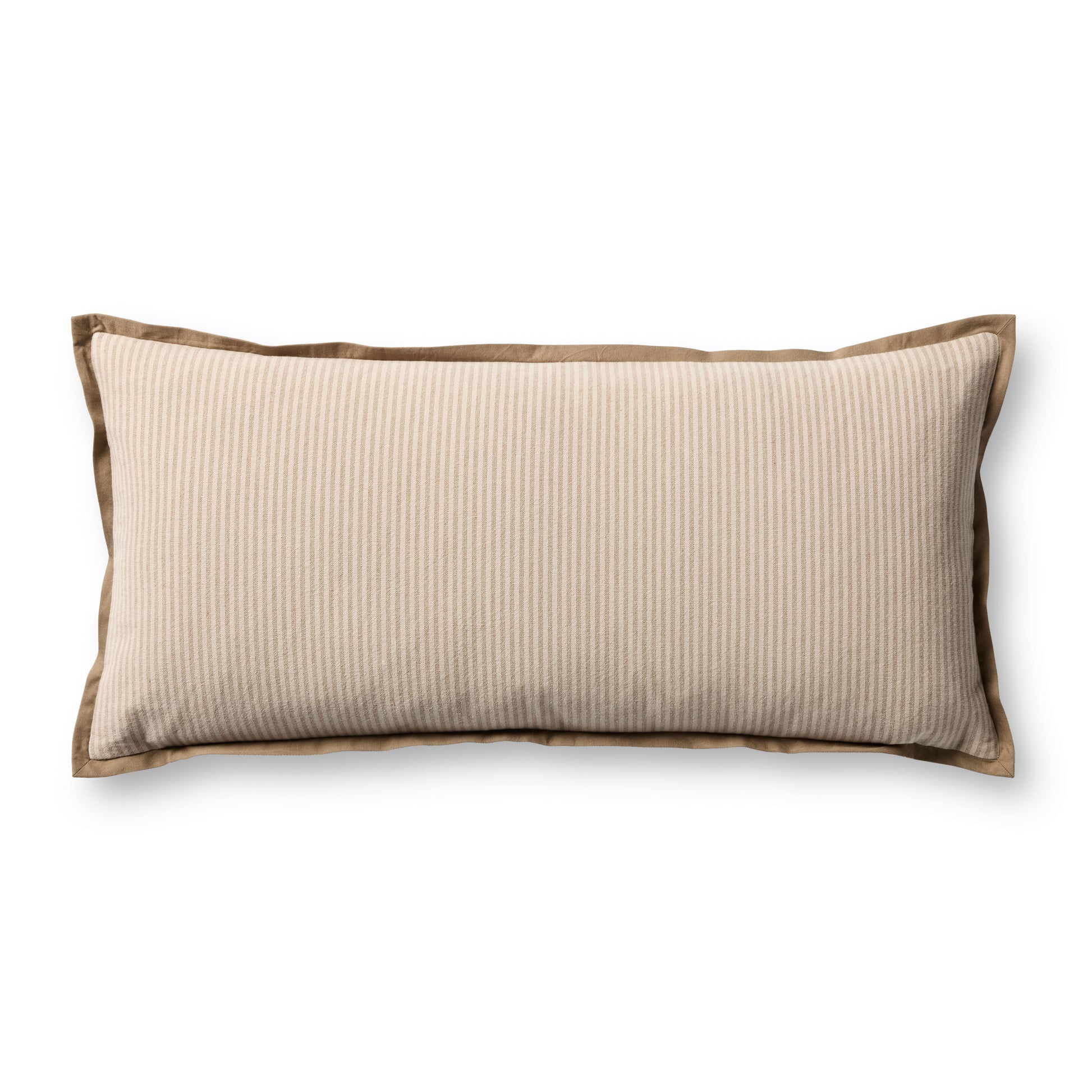 Jeremiah Brent x Loloi  Sullivan PJBR0001 Natural / Brown 12'' x 27'' Pillow - Chapin Furniture