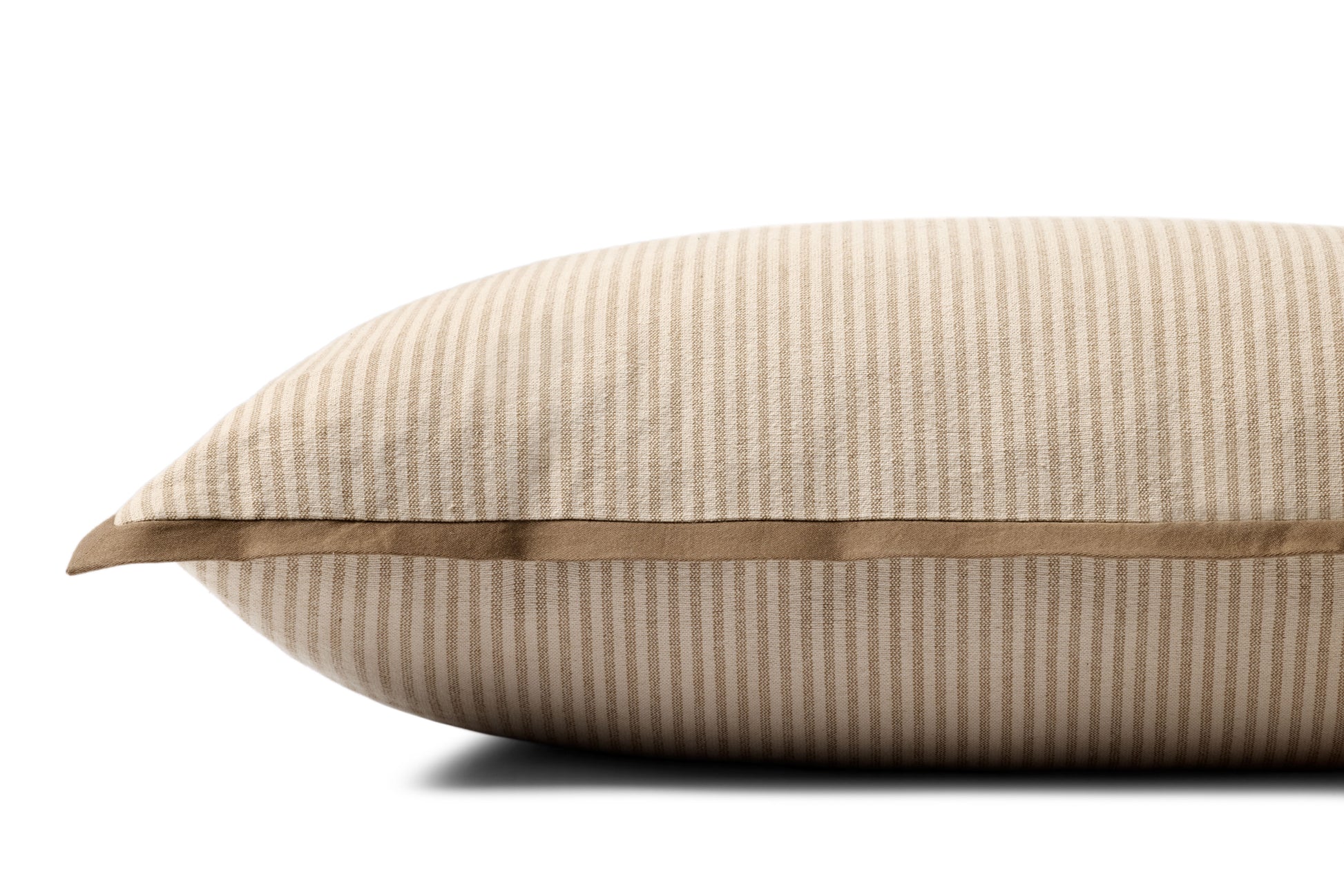 Jeremiah Brent x Loloi  Sullivan PJBR0001 Natural / Brown 12'' x 27'' Pillow - Chapin Furniture
