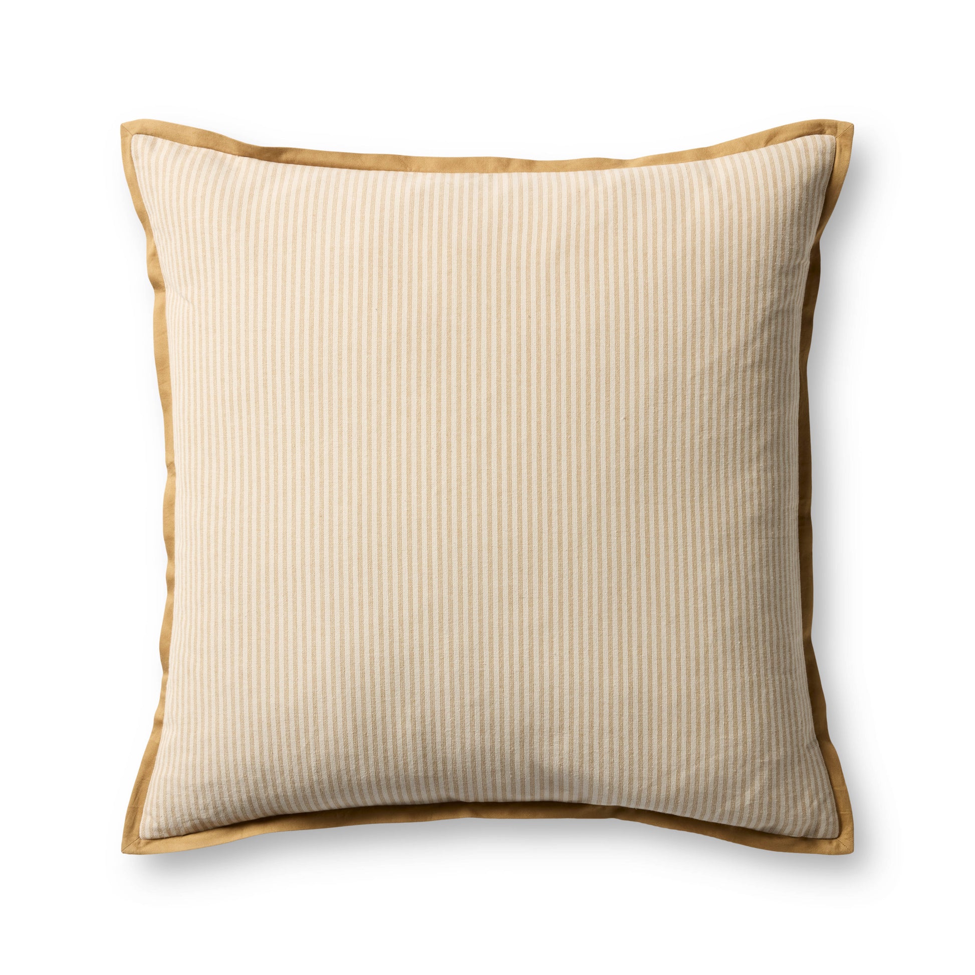Jeremiah Brent x Loloi  Sullivan PJBR0001 Natural / Gold 22'' x 22'' Pillow - Chapin Furniture