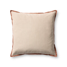 Jeremiah Brent x Loloi  Sullivan PJBR0001 Natural / Terracotta 20'' x 20'' Pillow - Chapin Furniture