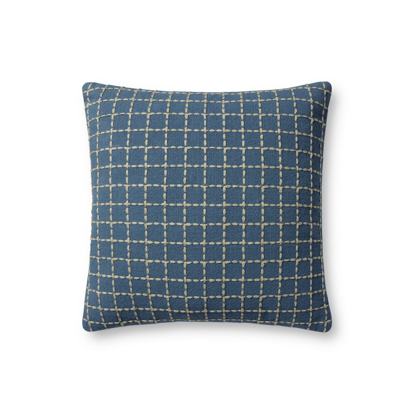 Jean Stoffer x Loloi PJS0017 Blue / Green 18'' x 18'' Pillow - Chapin Furniture