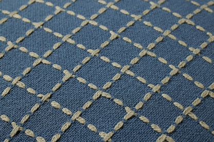 Jean Stoffer x Loloi PJS0017 Blue / Green 18'' x 18'' Pillow - Chapin Furniture