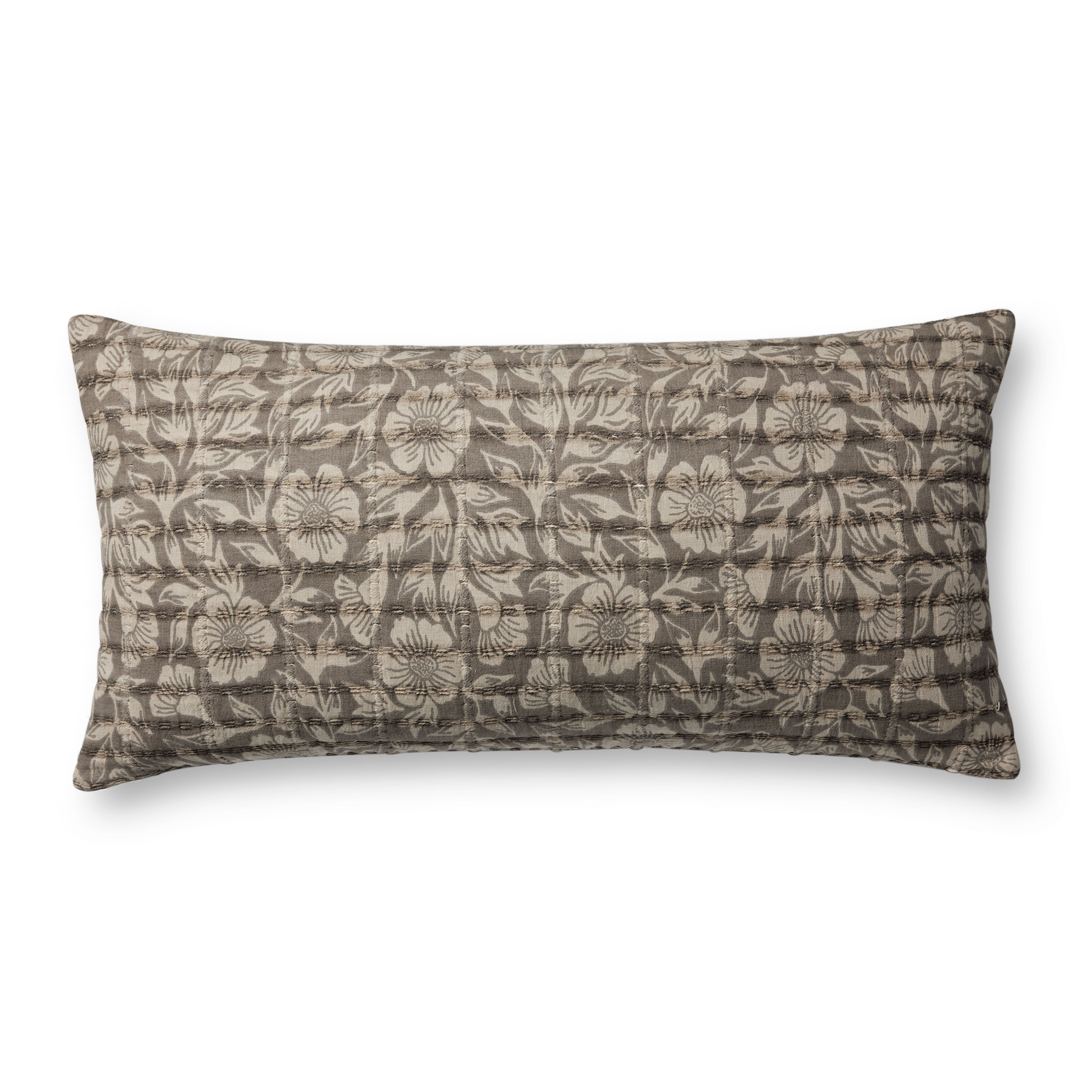Jean Stoffer x Loloi PJS0021 Chocolate Pillow - Thumbnail 2