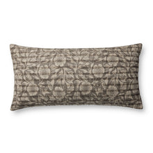 Jean Stoffer x Loloi PJS0021 Chocolate 12'' x 27'' Pillow - Chapin Furniture