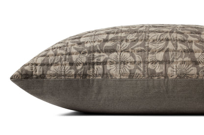 Jean Stoffer x Loloi PJS0021 Chocolate 12'' x 27'' Pillow - Chapin Furniture