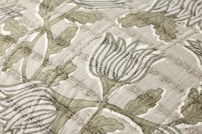 Jean Stoffer x Loloi PJS0023 Natural / Sage 16'' x 26''Pillow - Chapin Furniture