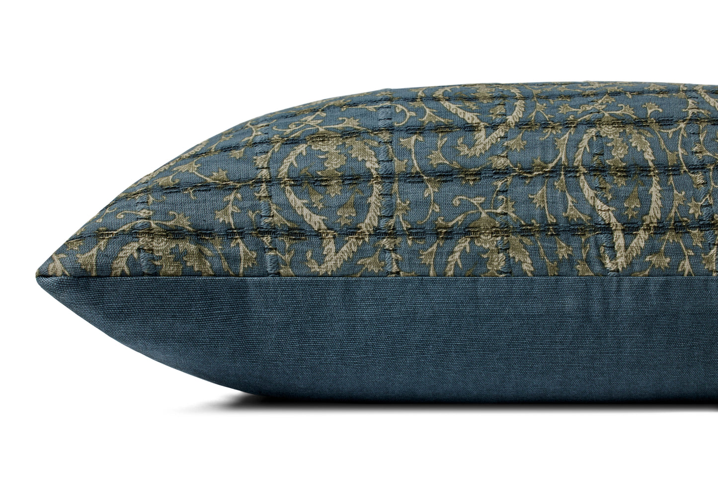Jean Stoffer x Loloi PJS0025 Blue/Green Pillow - Chapin Furniture