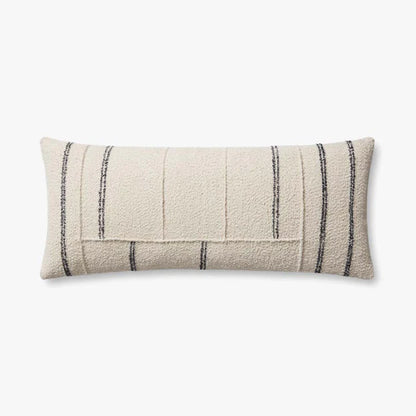 Magnolia Home PMH0059 Susanna Ivory / Charcoal Pillow - Chapin Furniture