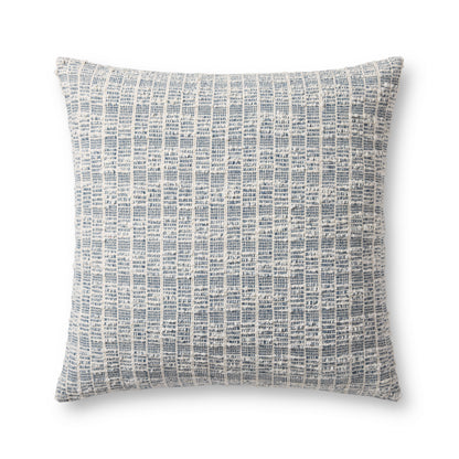 Magnolia Home Killian PMH0065 Blue / White 22'' x 22'' Pillow - Chapin Furniture