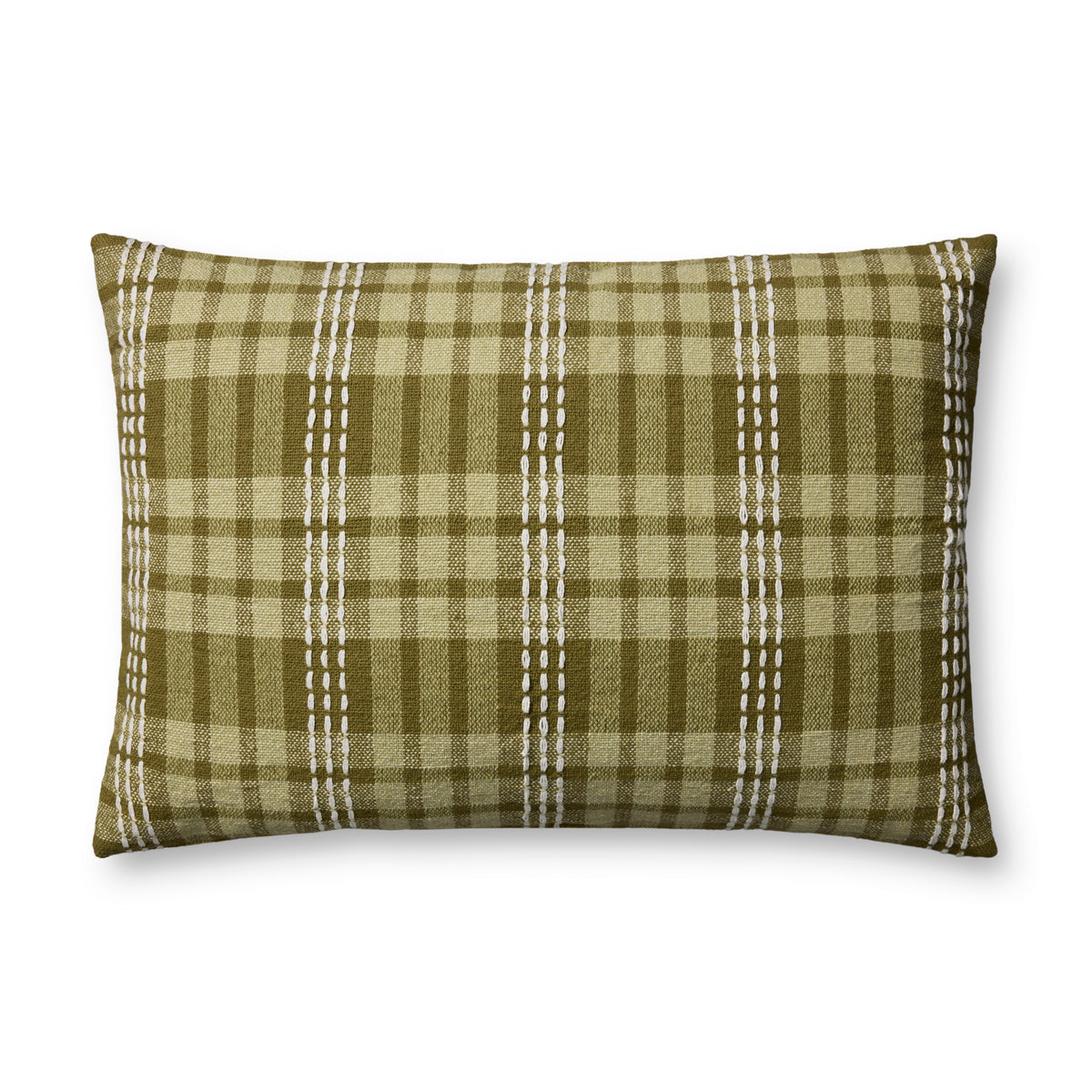 Magnolia Home by Joanna Gaines x Loloi Linley PMH0081 Green Pillow - Chapin Furniture