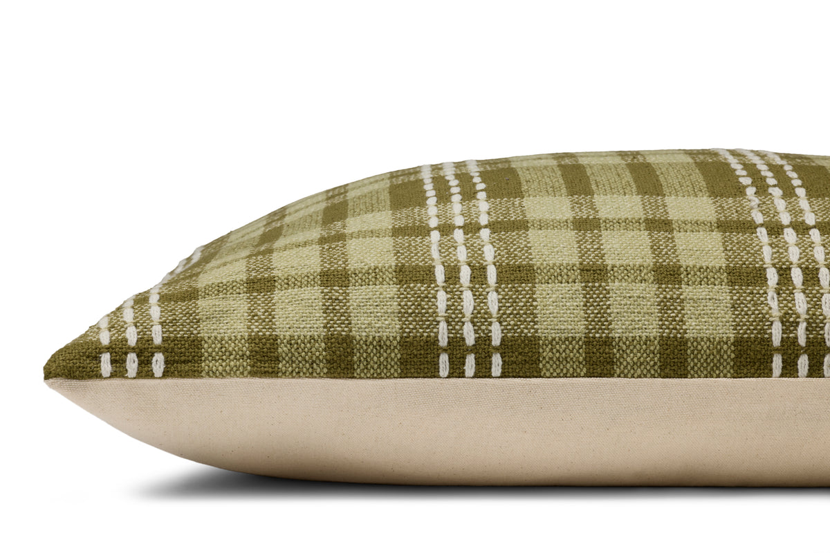 Magnolia Home by Joanna Gaines x Loloi Linley PMH0081 Green Pillow - Chapin Furniture