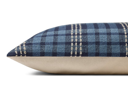 Magnolia Home by Joanna Gaines x Loloi Linley PMH0081 Navy Pillow - Chapin Furniture