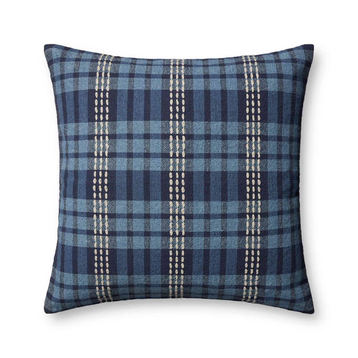 Magnolia Home by Joanna Gaines x Loloi Linley PMH0081 Navy Pillow - Chapin Furniture