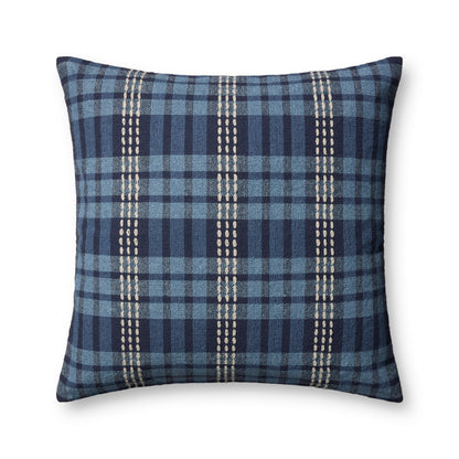 Magnolia Home by Joanna Gaines x Loloi Linley PMH0081 Navy Pillow - Chapin Furniture