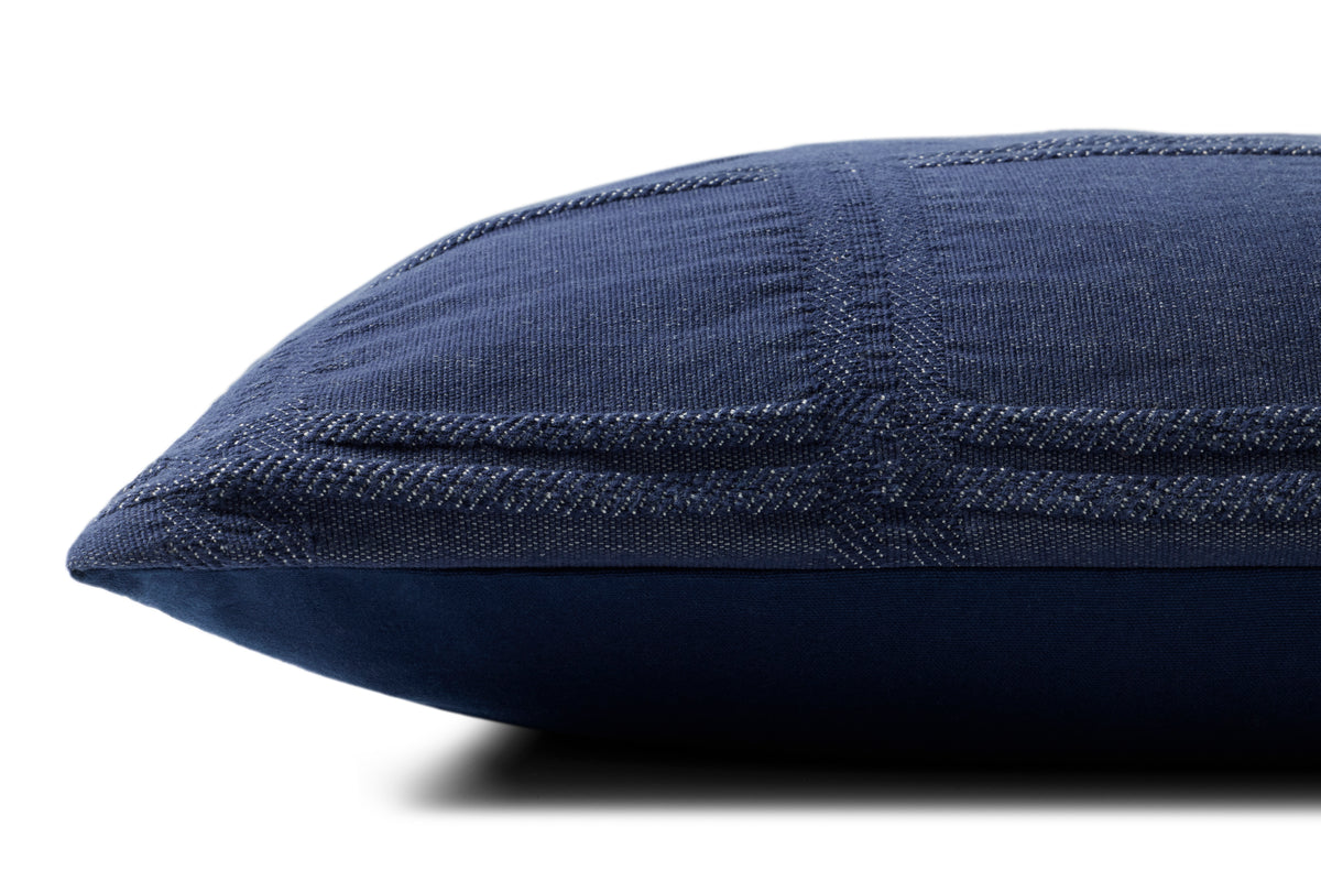 Magnolia Home by Joanna Gaines x Loloi Seraphine PMH0082 Blue Pillow - Chapin Furniture