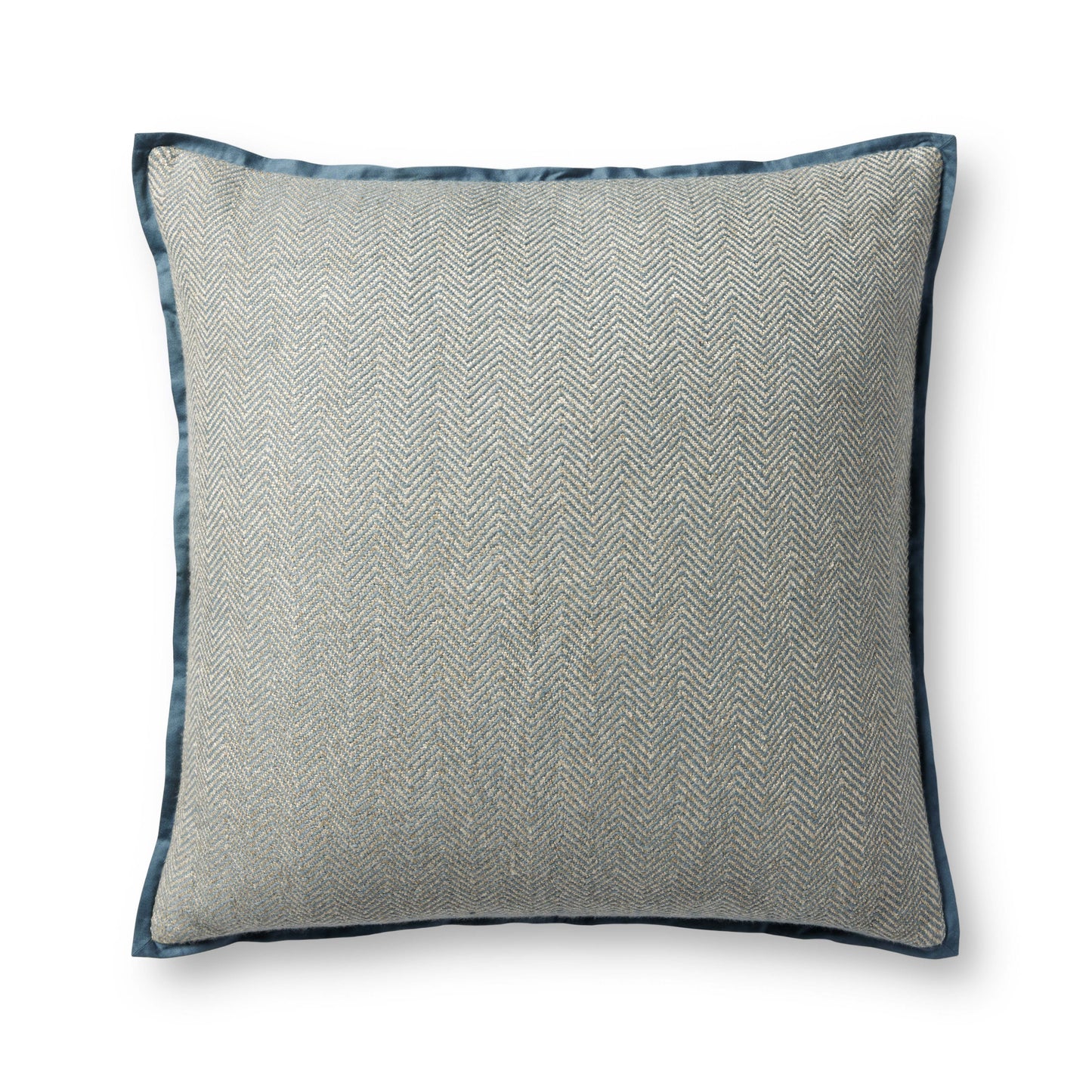 Jean Stoffer x Loloi PJS0018 Blue 22'' x 22'' Pillow - Chapin Furniture