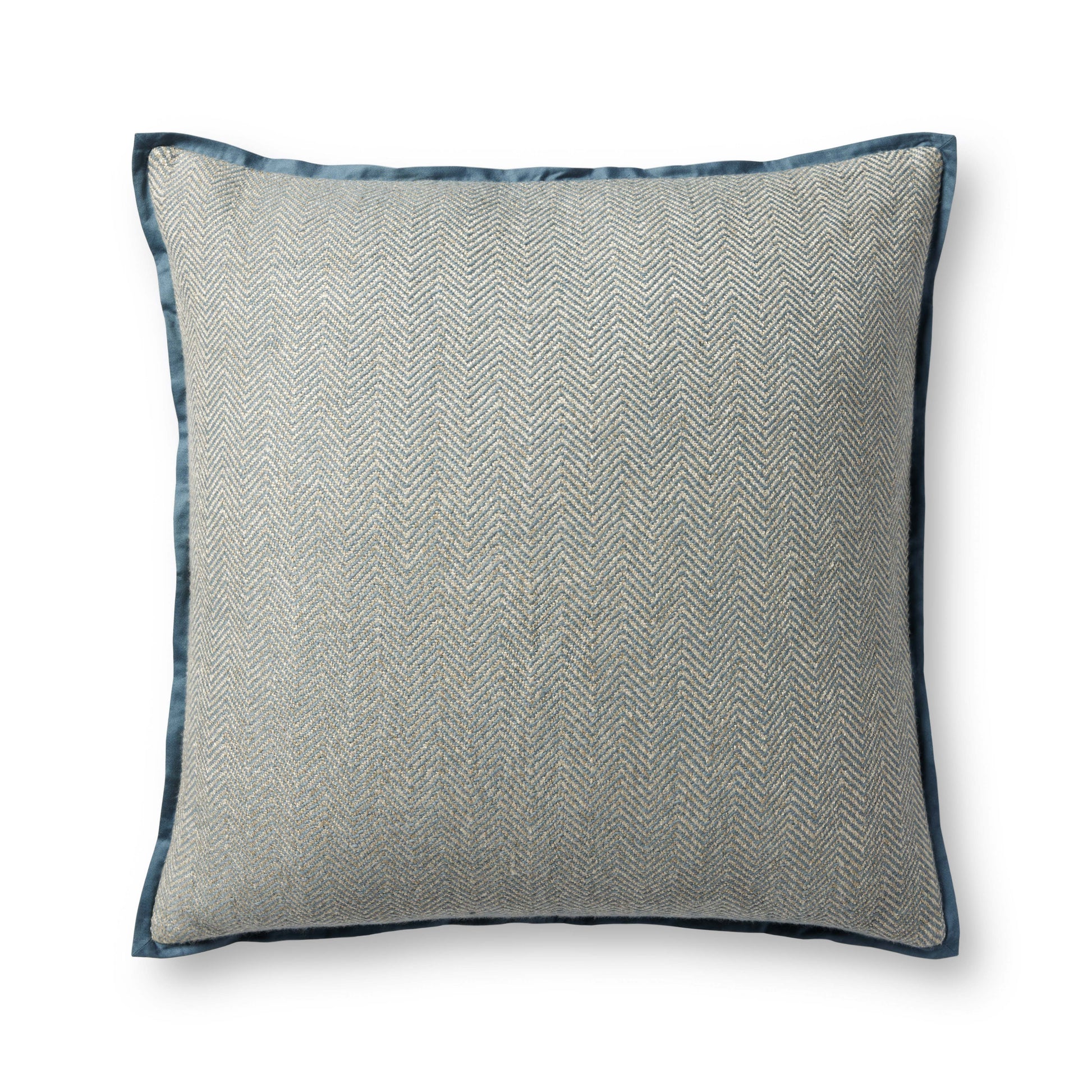 Jean Stoffer x Loloi PJS0018 Blue 22'' x 22'' Pillow - Chapin Furniture