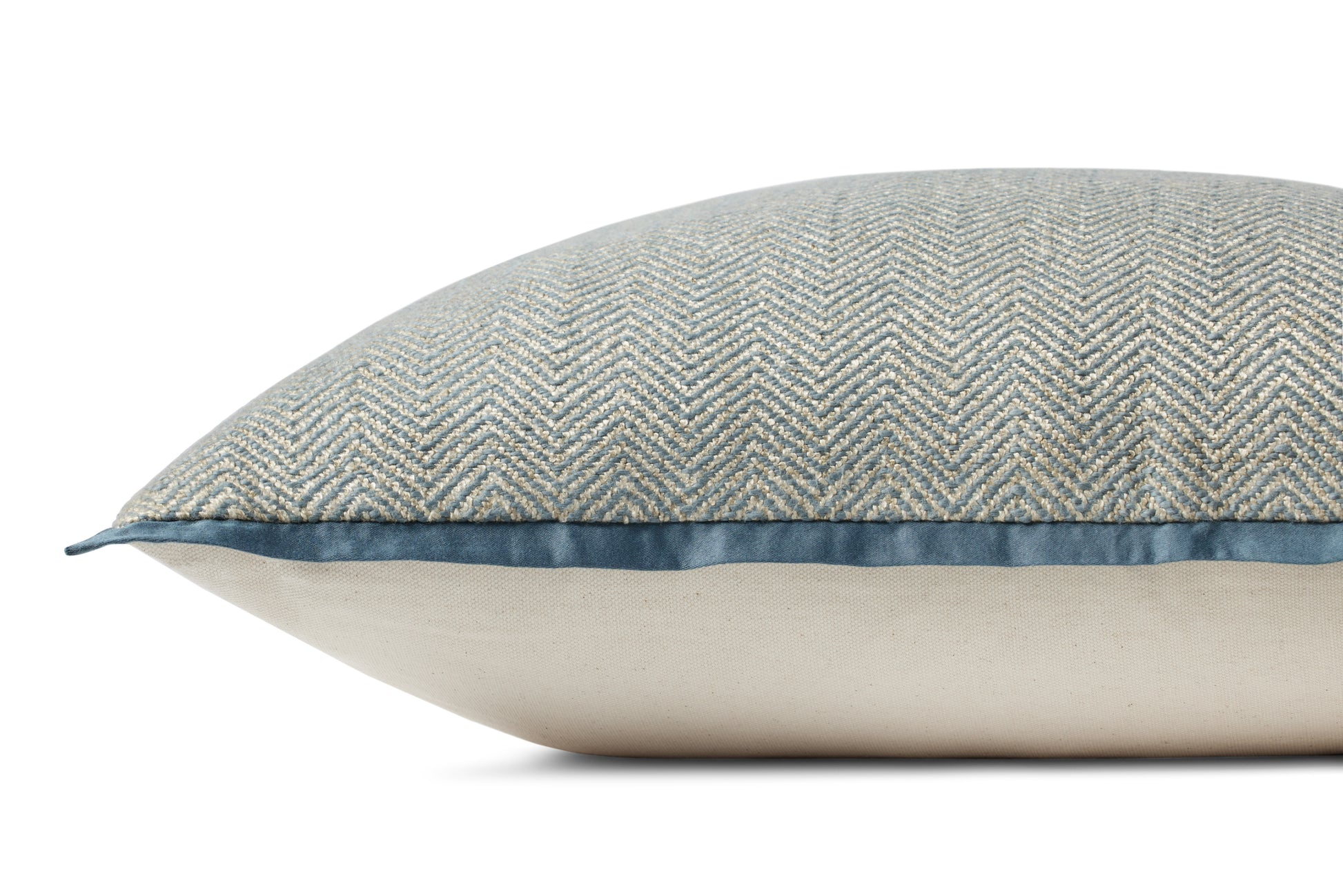 Jean Stoffer x Loloi PJS0018 Blue 22'' x 22'' Pillow - Chapin Furniture