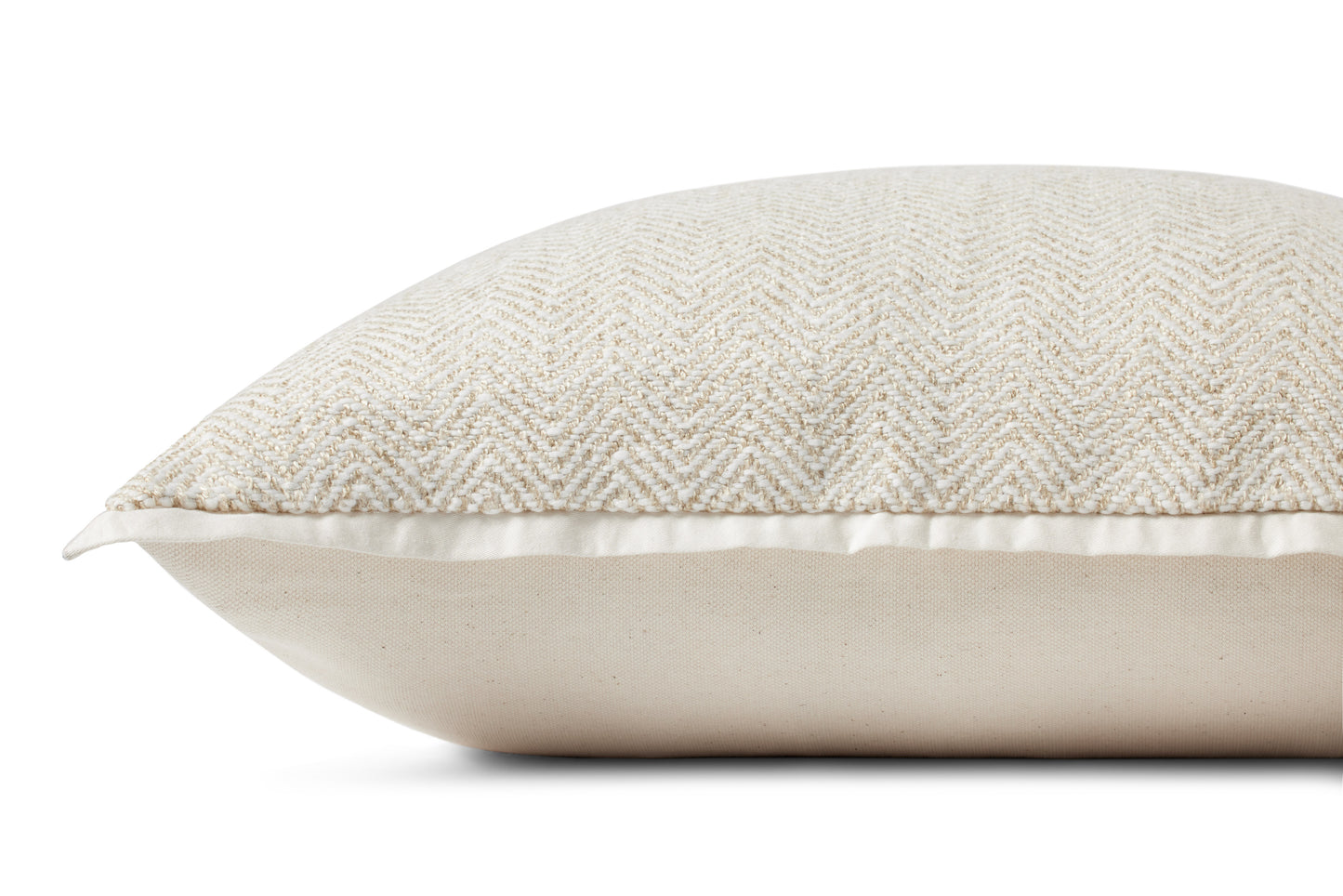 Jean Stoffer x Loloi PJS0018 Ivory 18'' x 18'' Pillow - Chapin Furniture