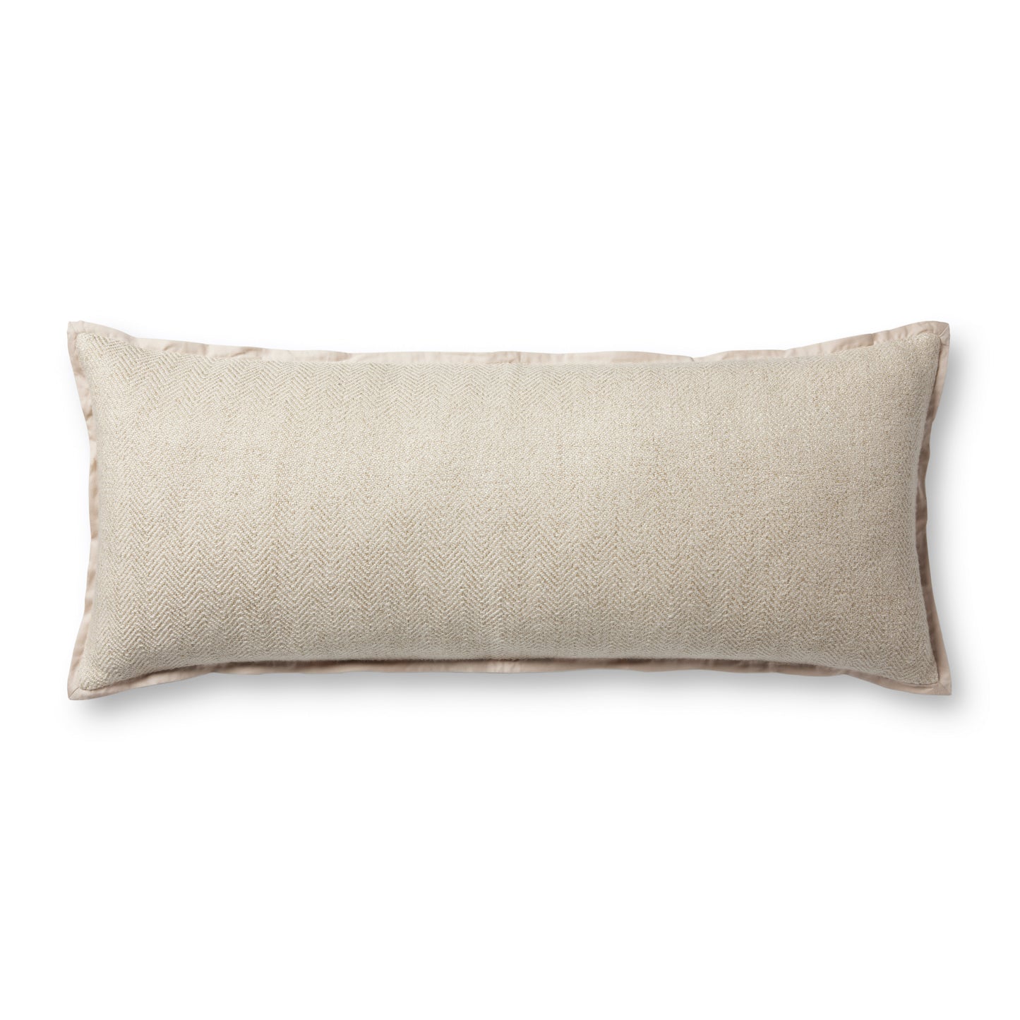 Jean Stoffer x Loloi PJS0018 Oatmeal 13'' x 35'' Pillow - Chapin Furniture