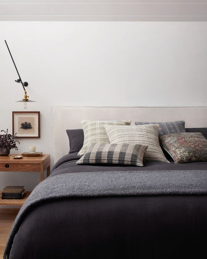 Amber Lewis Bernadino Pal0011 Ivory / Black Pillow - Chapin Furniture