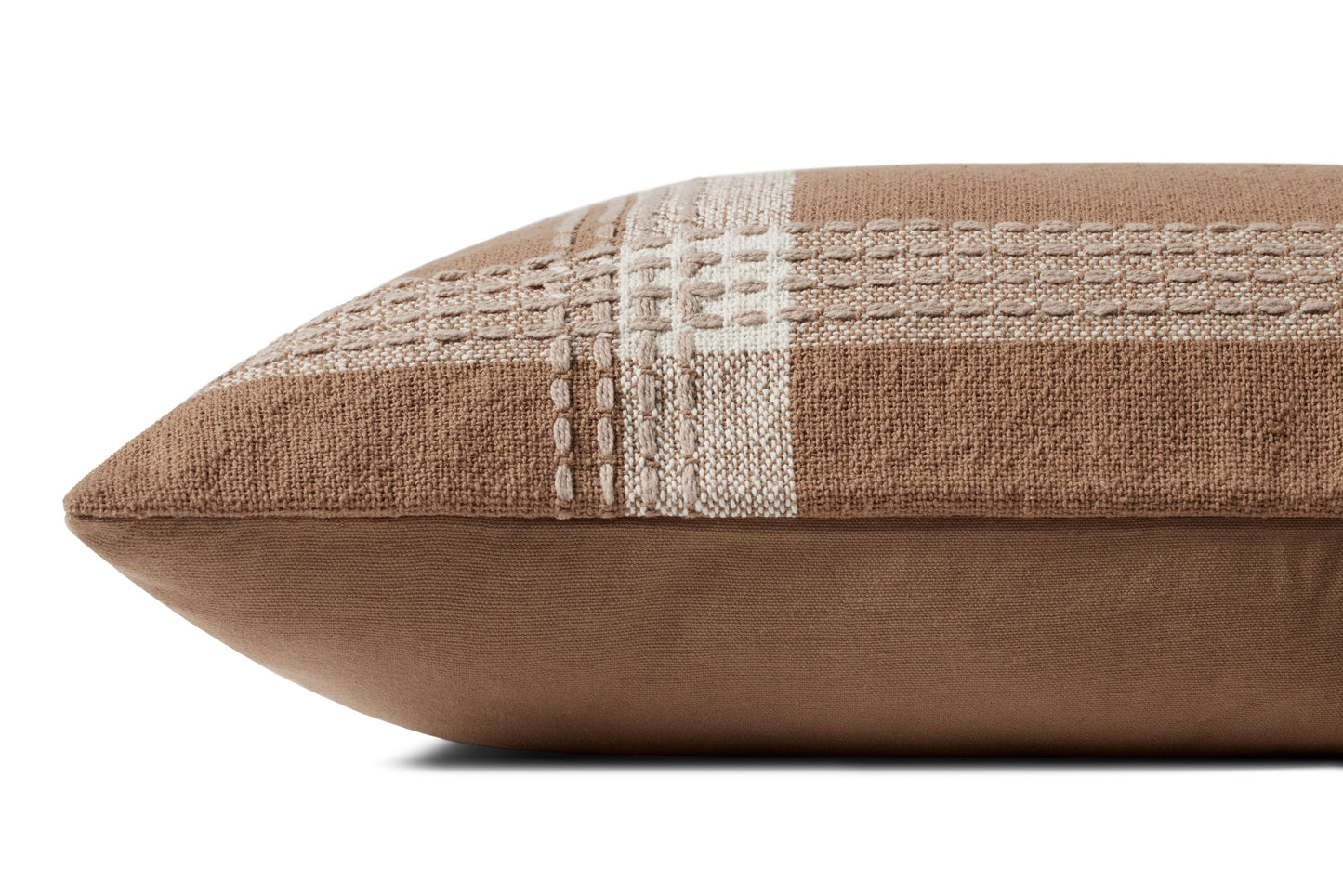 Jean Stoffer x Loloi PJS0016 Rust / Multi 16'' x 26'' Pillow - Chapin Furniture