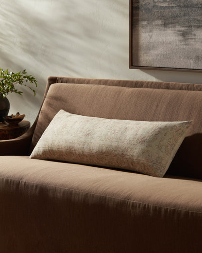 Amber Lewis Celestia Pal0041 Natural / Wine Pillow - Chapin Furniture