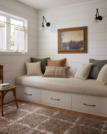 Angela Rose Calista Par0018 Tan / Slate PIllow - Chapin Furniture