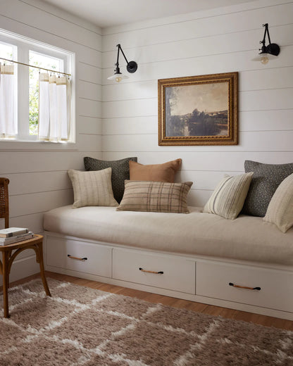 Angela Rose Calista Par0018 Tan / Slate PIllow - Chapin Furniture