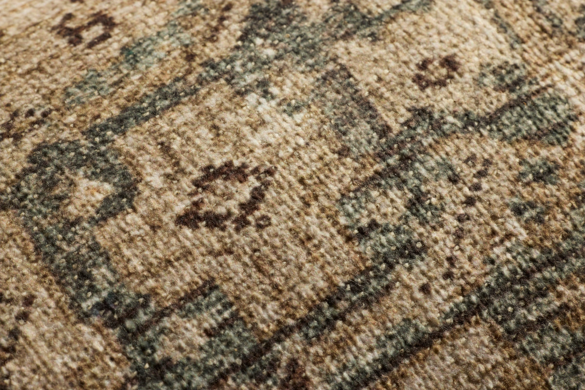 Amber Lewis x Loloi Lombard PAL0074 Blue/Brown Pillow - Chapin Furniture