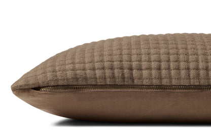 Jeremiah Brent x Loloi  Christopher PJBR0002 Brown 13'' x 21'' Pillow - Chapin Furniture