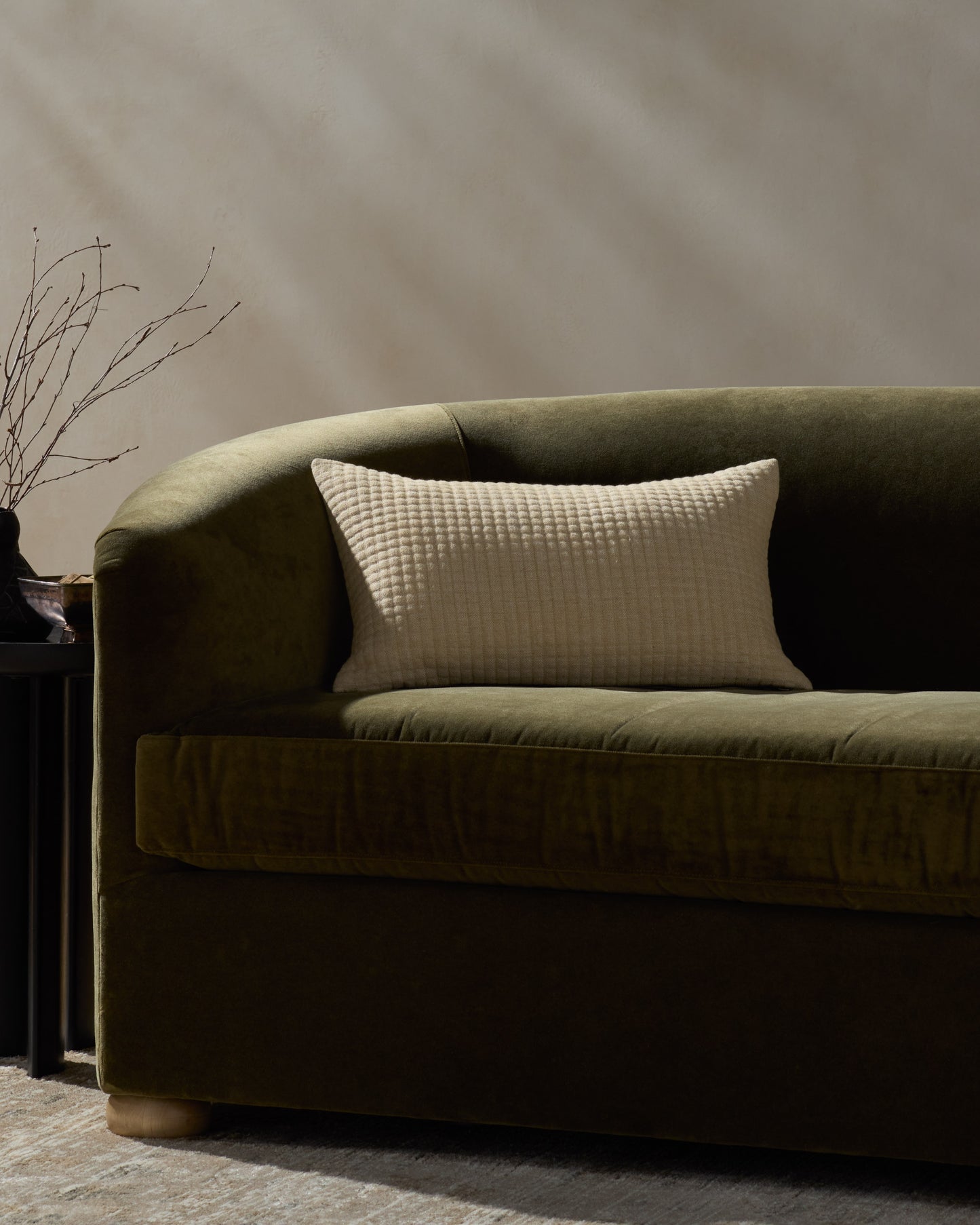 Jeremiah Brent x Loloi  Christopher PJBR0002 Natural 13'' x 21'' Pillow - Chapin Furniture