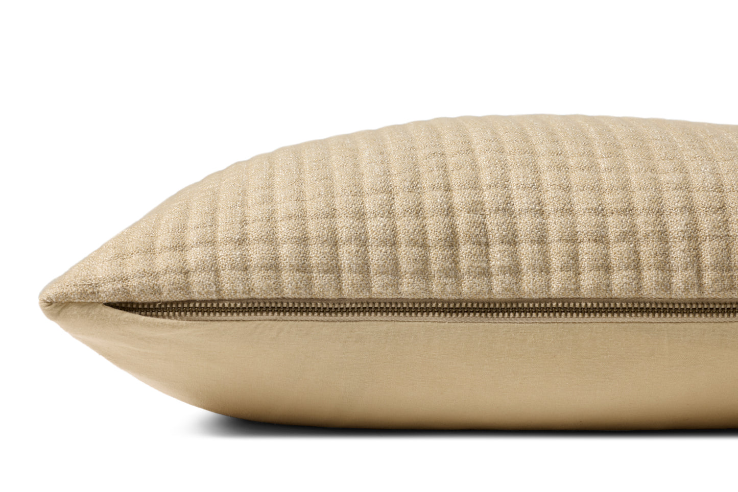 Jeremiah Brent x Loloi  Christopher PJBR0002 Natural 13'' x 21'' Pillow - Chapin Furniture