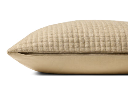 Jeremiah Brent x Loloi  Christopher PJBR0002 Natural 13'' x 21'' Pillow - Chapin Furniture