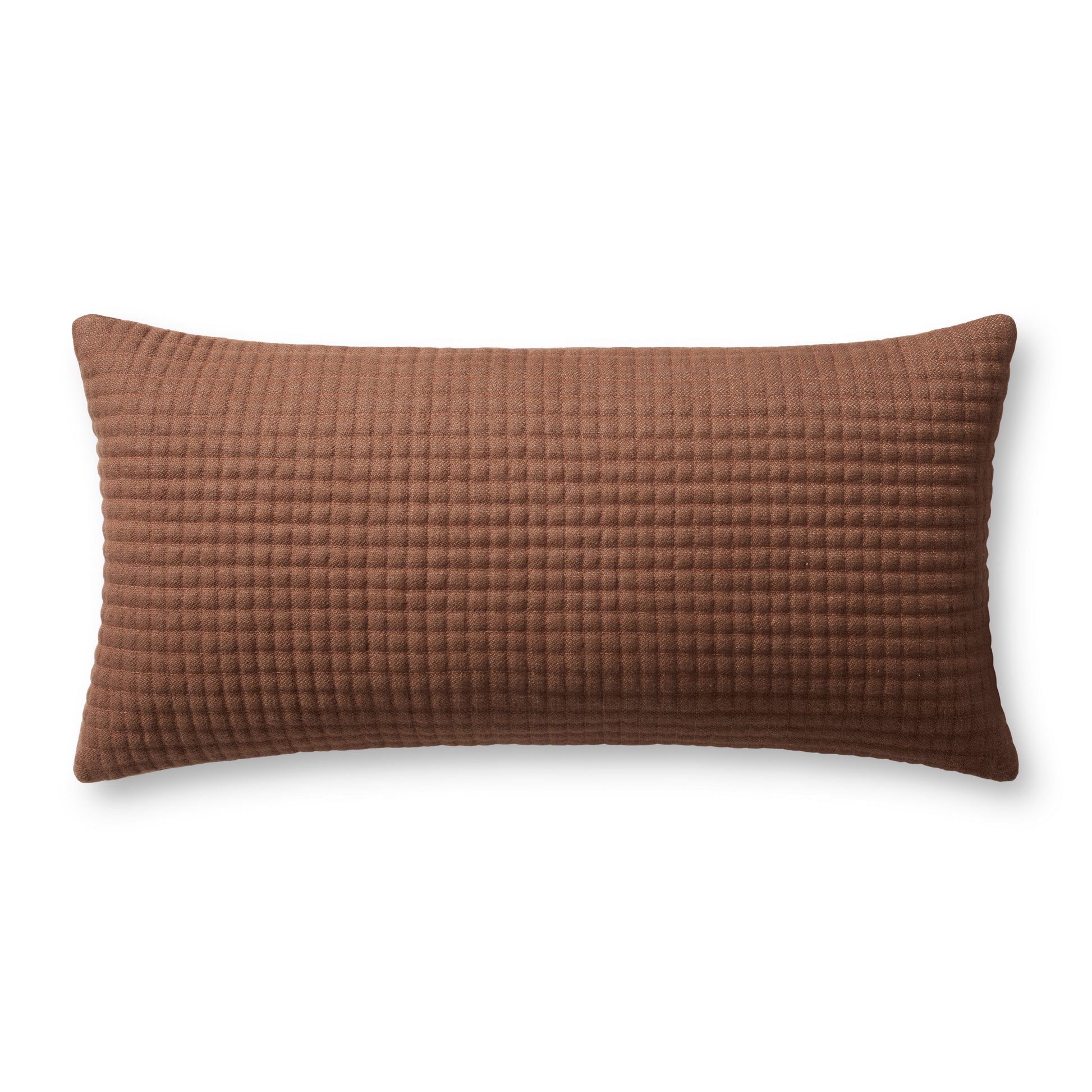 Jeremiah Brent x Loloi  Christopher PJBR0002 Rust 12'' x 27'' Pillow - Chapin Furniture