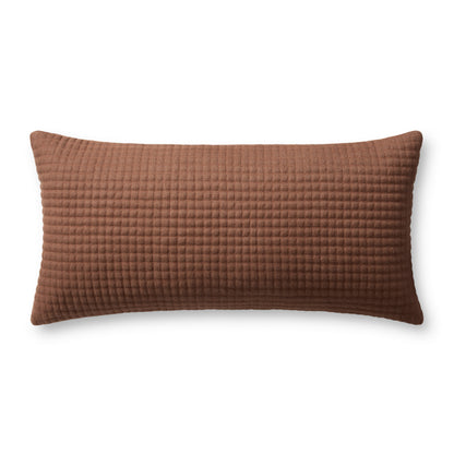Jeremiah Brent x Loloi  Christopher PJBR0002 Rust 12'' x 27'' Pillow - Chapin Furniture