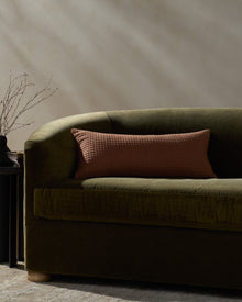 Jeremiah Brent x Loloi  Christopher PJBR0002 Rust 12'' x 27'' Pillow - Chapin Furniture