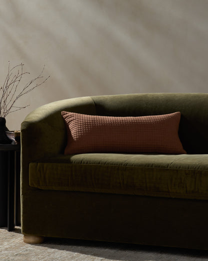 Jeremiah Brent x Loloi  Christopher PJBR0002 Rust 12'' x 27'' Pillow - Chapin Furniture