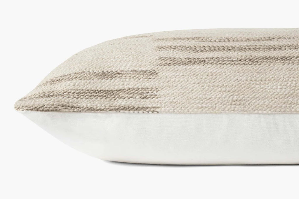 Amber Lewis Jay Pal0026 Ivory / Sand Pillow - Chapin Furniture
