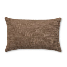 Amber Lewis x Loloi Sutro Brown PAL0047 13'' x 21'' Pillow - Chapin Furniture